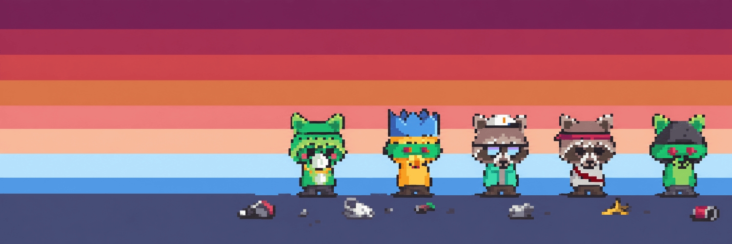 Trash Pets collection lineup